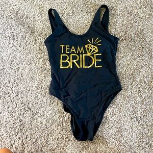 Team Bride bathing suits